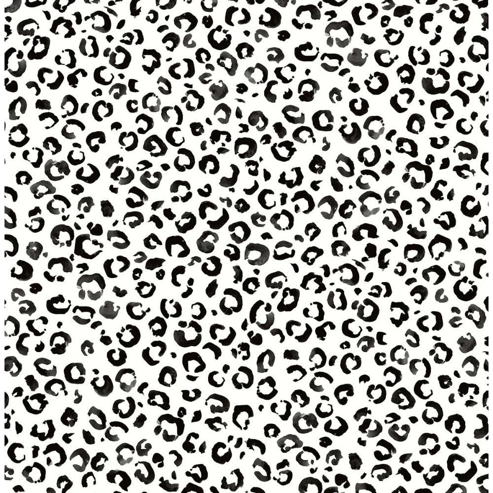 Daisy Bennet DB20600 Classic Leopard Wallpaper in Black and White